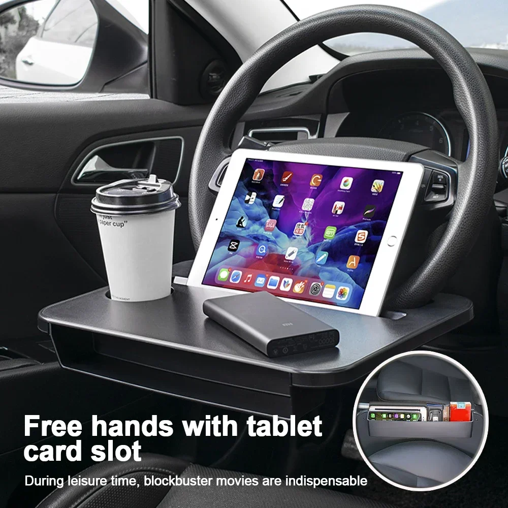 Laptop Accessories Table - Suporte Multiuso para Carro: Bandeja para