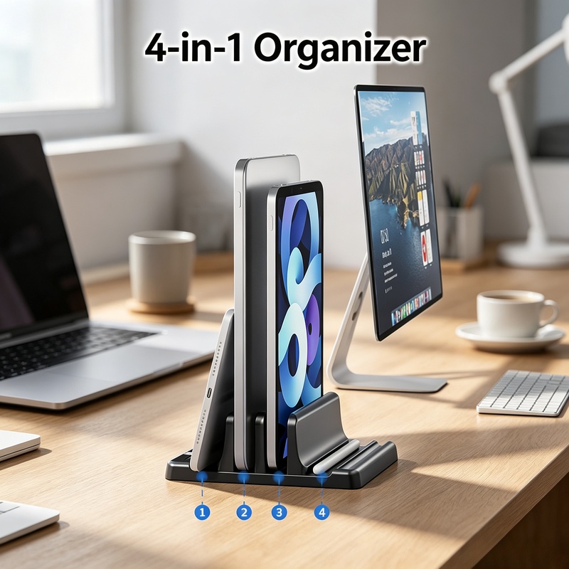 Laptop Stand Riser - Suporte vertical para laptop, suporte de
