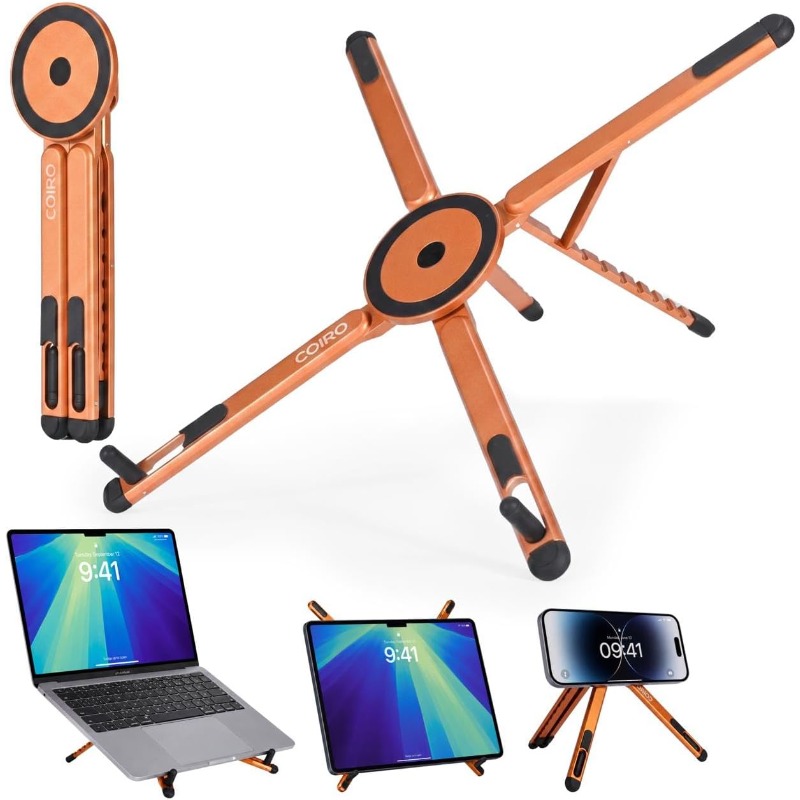 Laptop Stand Riser - Suporte Magnético Dobrável 3 em 1