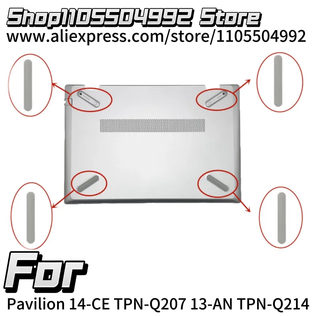 Laptop Accessories Cover - 4 Peças/Lote Tiras Antiderrapantes para Laptop