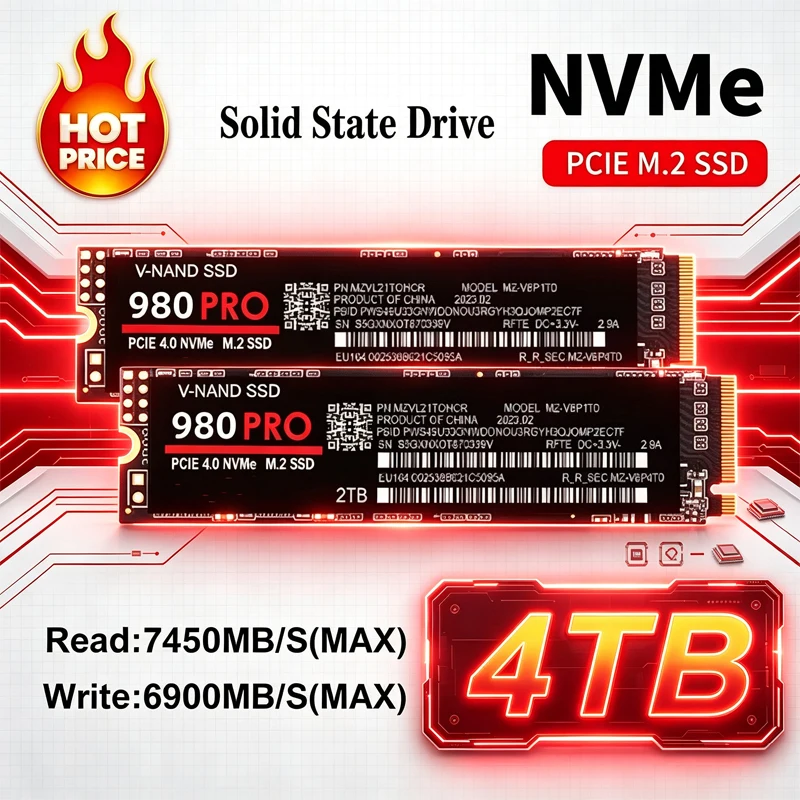 Samsung Ssd 980 Pro - SSD de Alta Velocidade 980 Pro