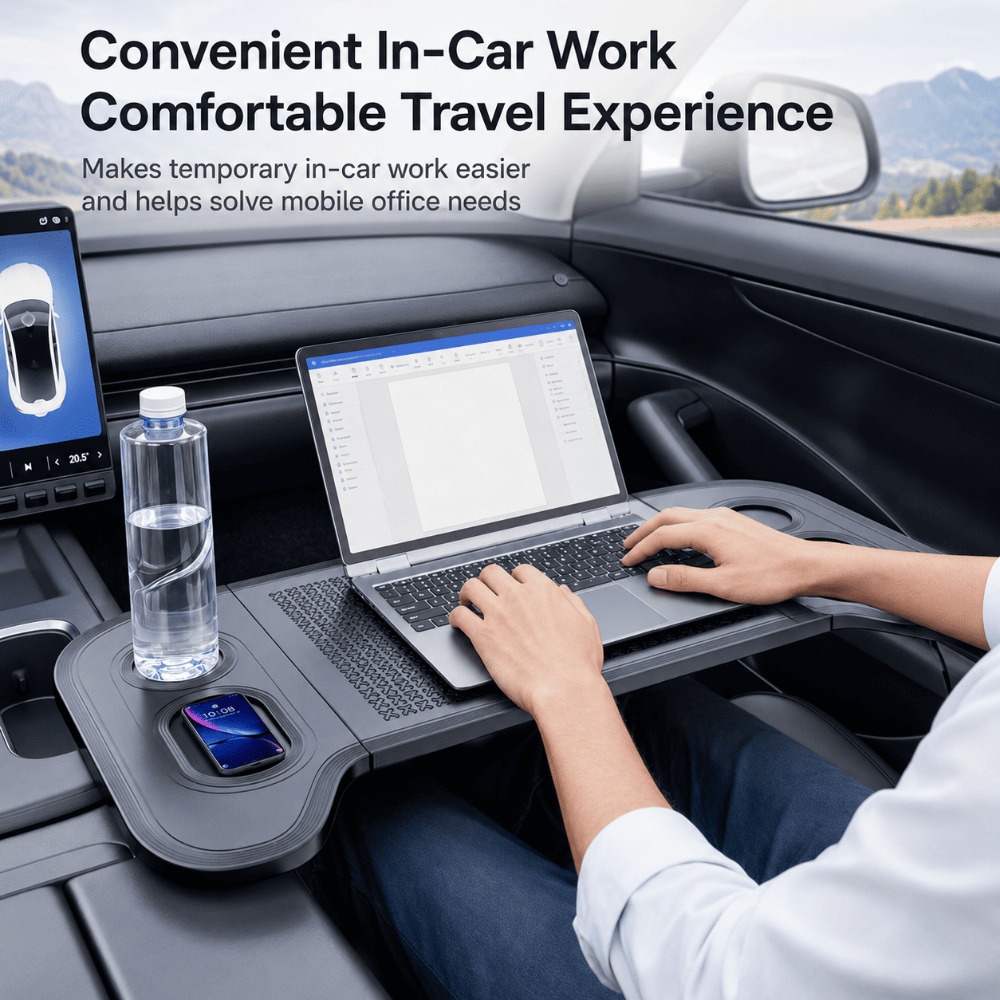 Laptop Accessories Table - Bandeja para volante para veículos universais,