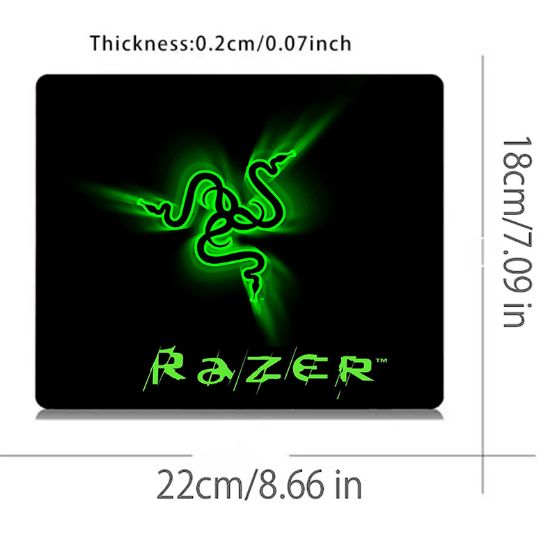 Razer moda pequena mouse pad a - Keyboard Laptop Accessories avaliação e preço