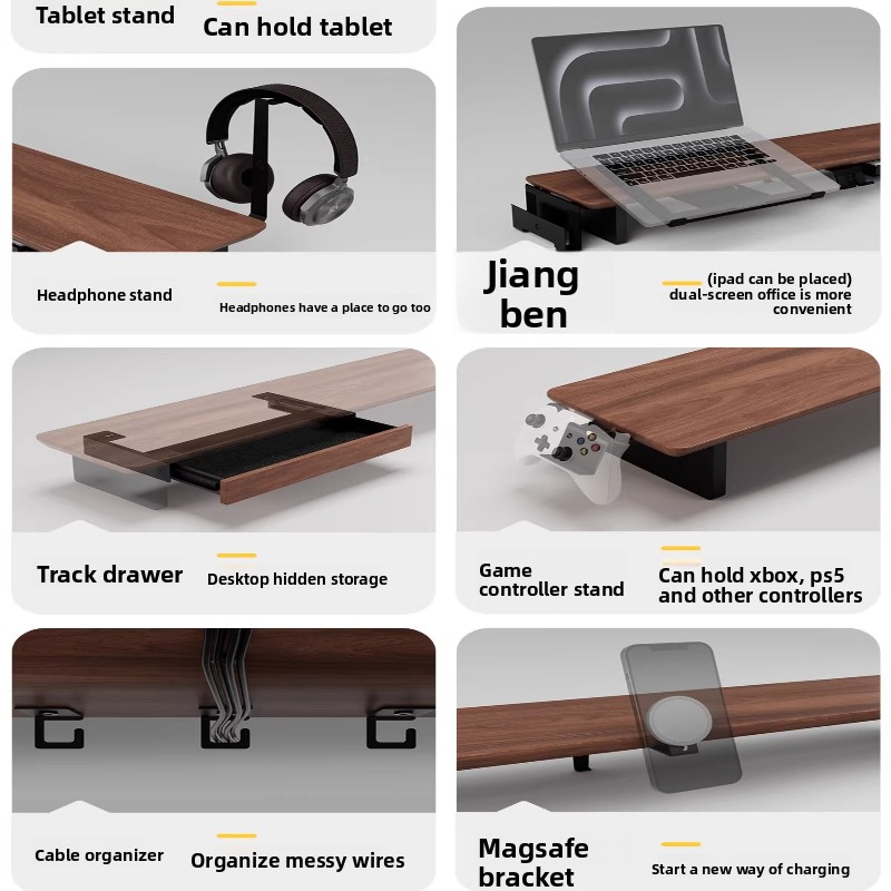 Caixa de Armazenamento Metálic - Laptop Accessories Table avaliação e preço
