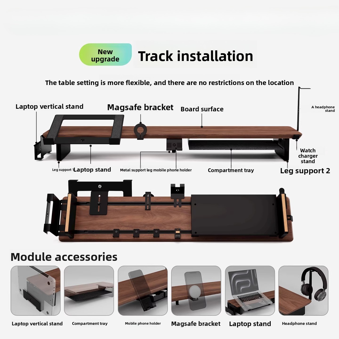 Caixa de Armazenamento Metálic - Laptop Accessories Table avaliação e preço