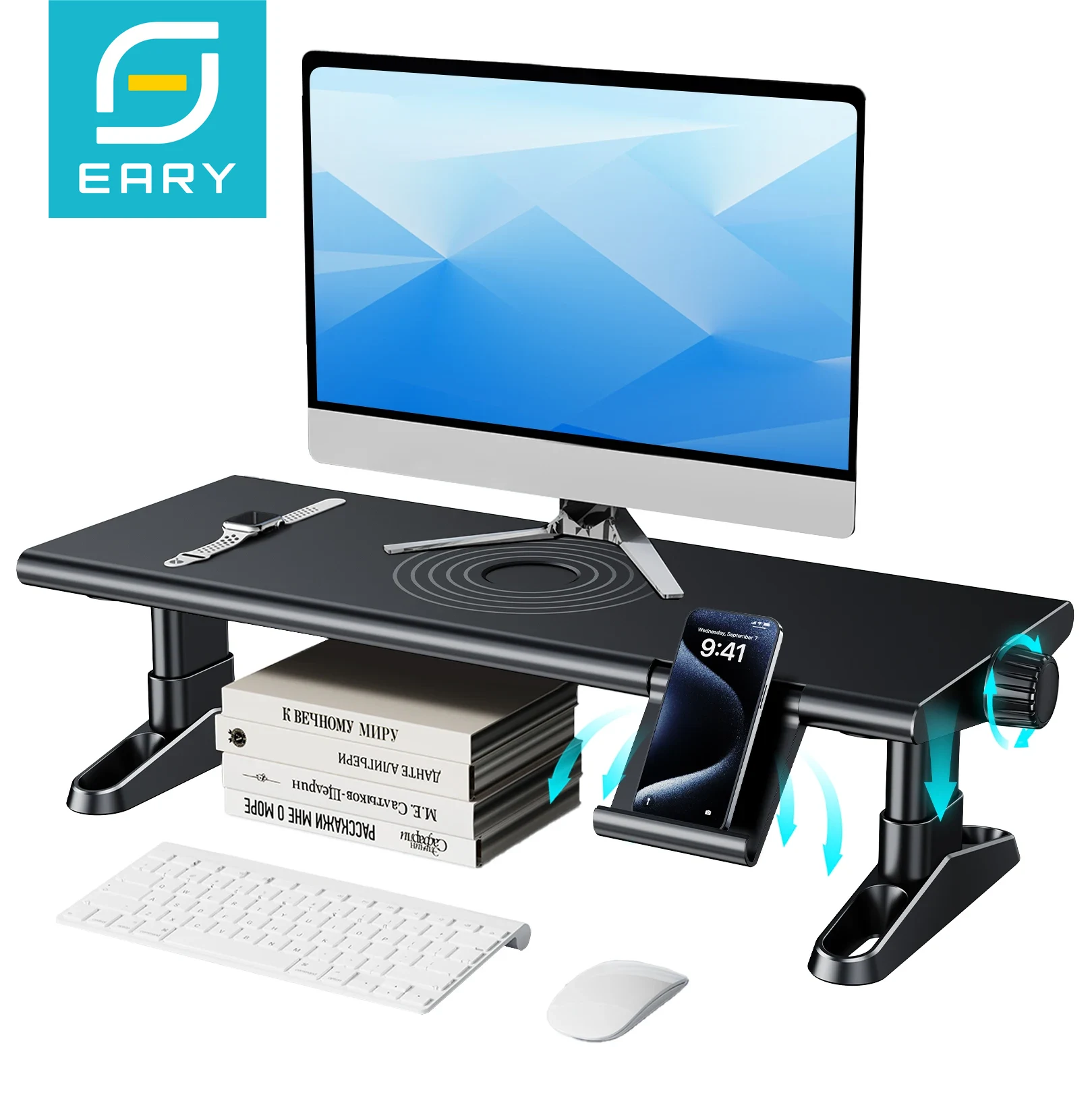 Eary-Monitor de Computador Sta - Laptop Stand Riser avaliação e preço