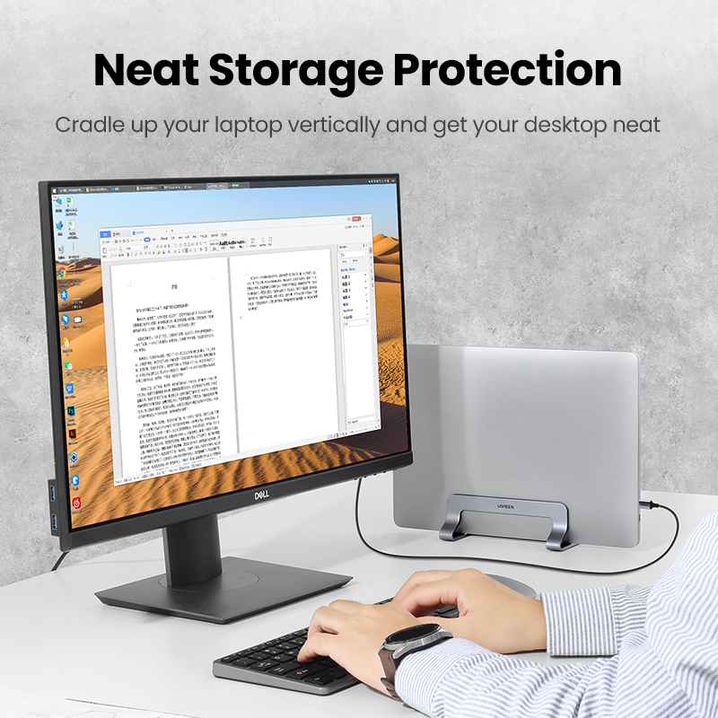 Ugreen vertical portátil supor - Laptop Stand Riser avaliação e preço