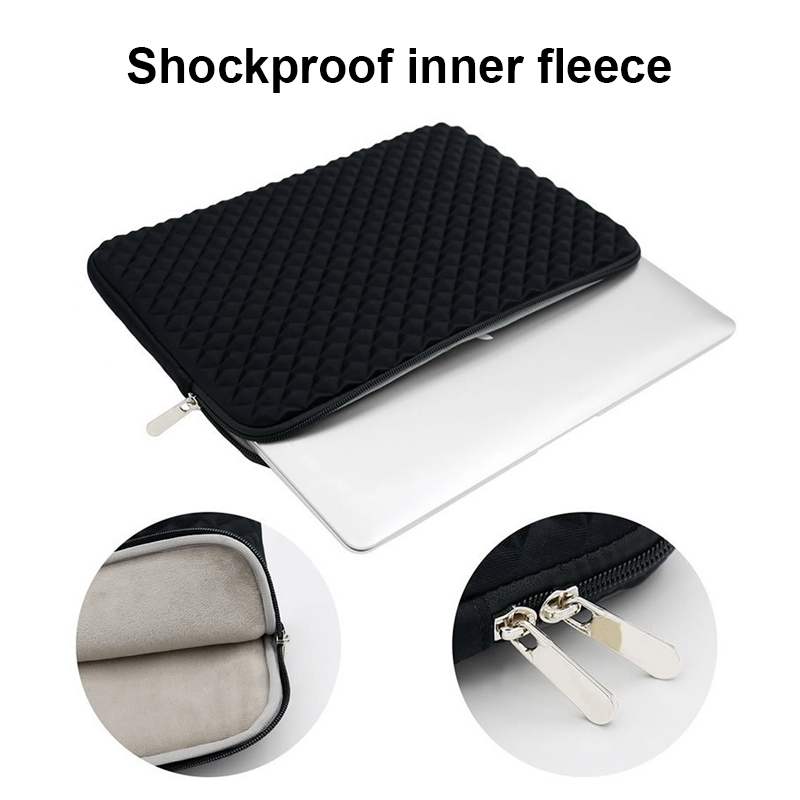 Bolsa preta para laptop 11 12  - Laptop Sleeve Neoprene avaliação e preço