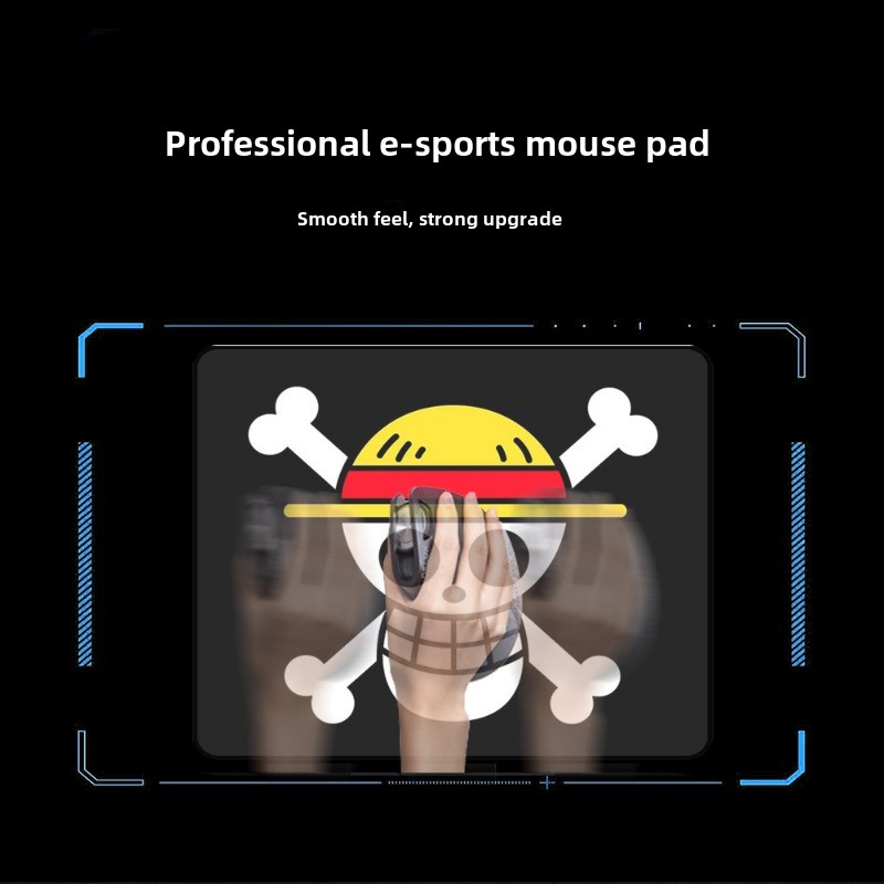 Mouse pad de caveira luffy, pe - Keyboard Laptop Accessories avaliação e preço