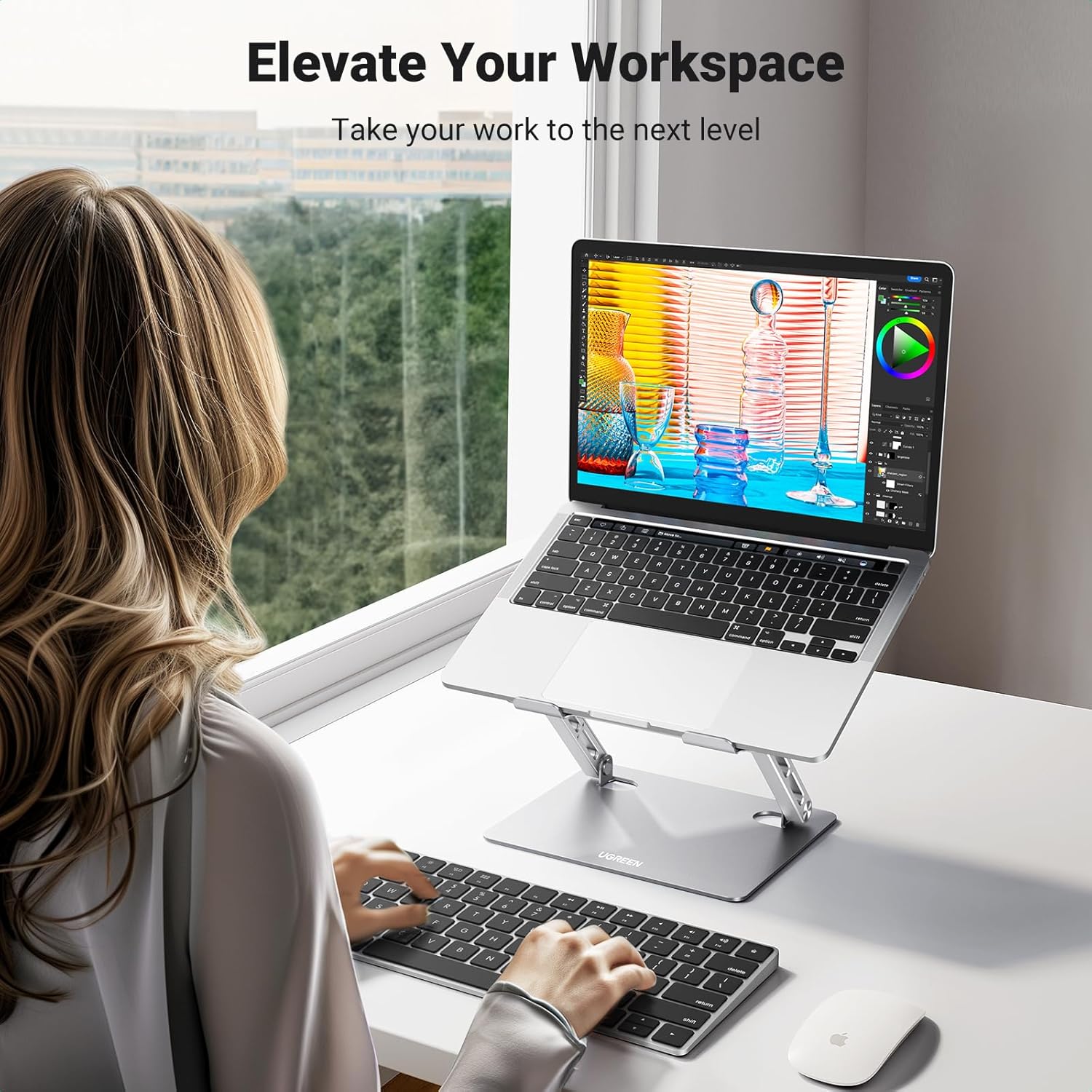 Suporte para laptop UGREEN, ri - Laptop Stand Riser avaliação e preço