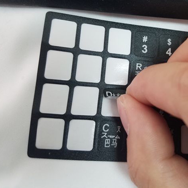 Adesivo para teclado ucraniano - Keyboard Laptop Accessories avaliação e preço
